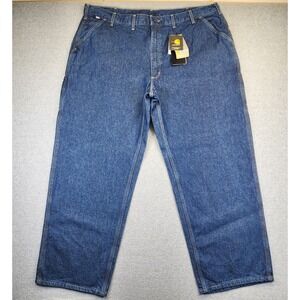 NEW Carhartt FR Jeans Mens 46X30 Flame Resistant Utility Work Blue FRB13-DNM